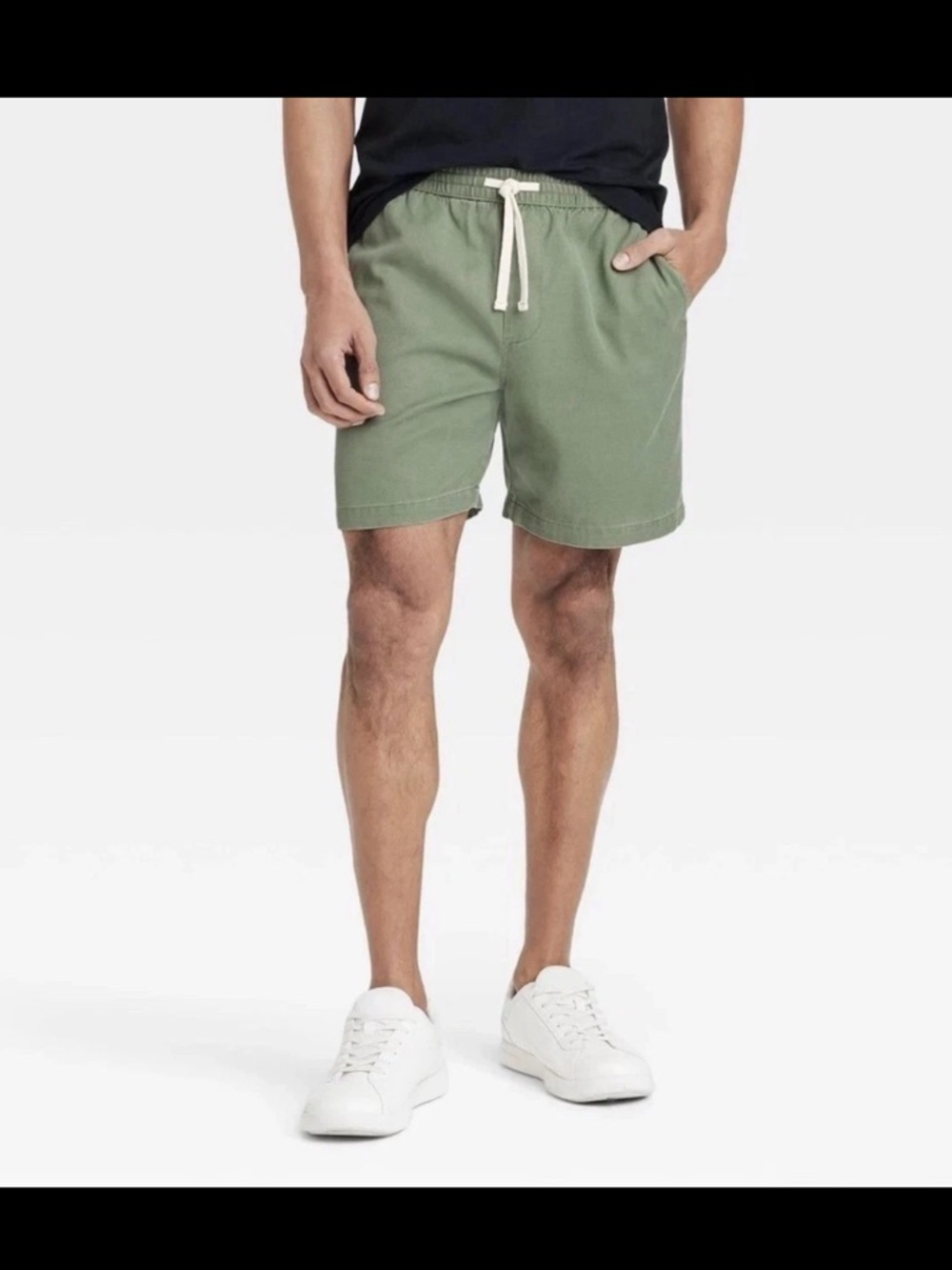 NEW Goodfellow & Co Olive Drawstring  Shorts